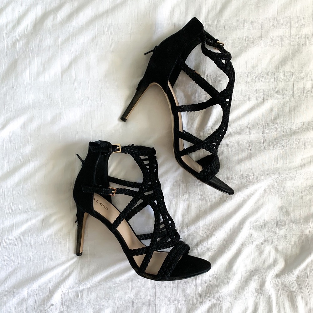 ALDO black heels!